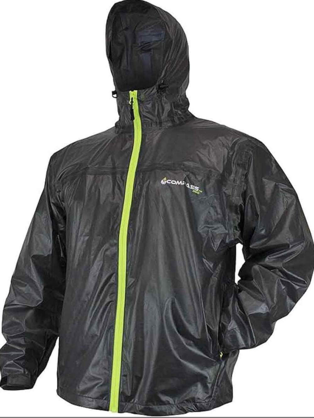 Compass 360 Pilot Point Rain Jacket Xxl Black And Green
